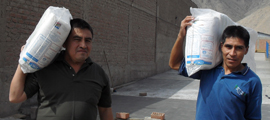 Gracias por la donación de avena