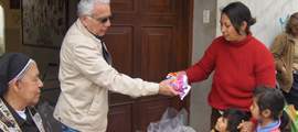 Donación de detergente